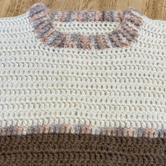 Stunning vintage handmade sweater - Picture 3 of 8